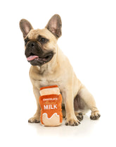 Chocolate Almond Milk Dog Toy